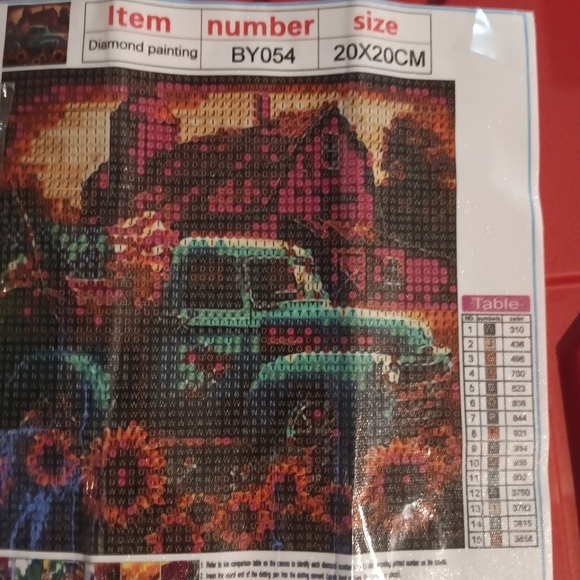 Other - Diamond Painting Kit with Truck Design 20x20